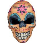 Masca Eventy Dia de los muertos portocaliu fotografia produsului