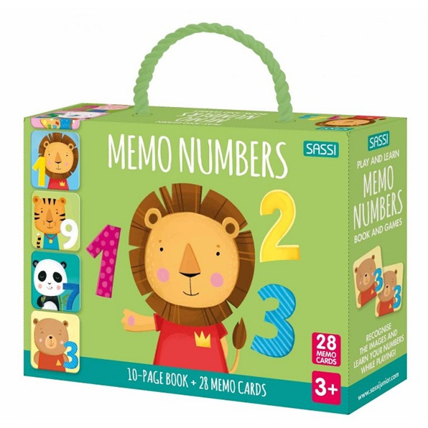 Set Memo - Numere, Carte si 28 de carduri  Sassi fotografia produsului