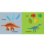 Puzzle 40 piese cu carte si figurine &ndash; Dinozauri, Sassi fotografia produsului View 6 S