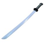Sabie de jucarie IdeallStore&reg;, Ninja Warrior, plastic, LED, sunete, 67 cm, negru fotografia produsului View 2 S