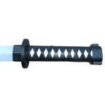 Sabie de jucarie IdeallStore&reg;, Ninja Warrior, plastic, LED, sunete, 67 cm, negru fotografia produsului View 3 S