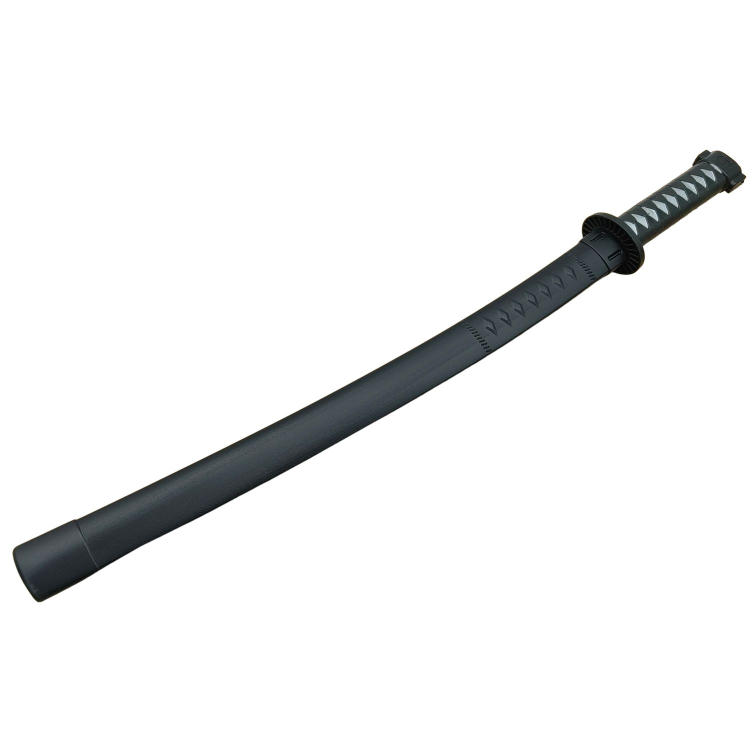 Sabie de jucarie IdeallStore&reg;, Ninja Warrior, plastic, LED, sunete, 67 cm, negru fotografia produsului View 5 L