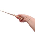 Bagheta magica IdeallStore&reg;, Dark Lord, insertii metal, 35.5 cm, bej fotografia produsului View 5 S