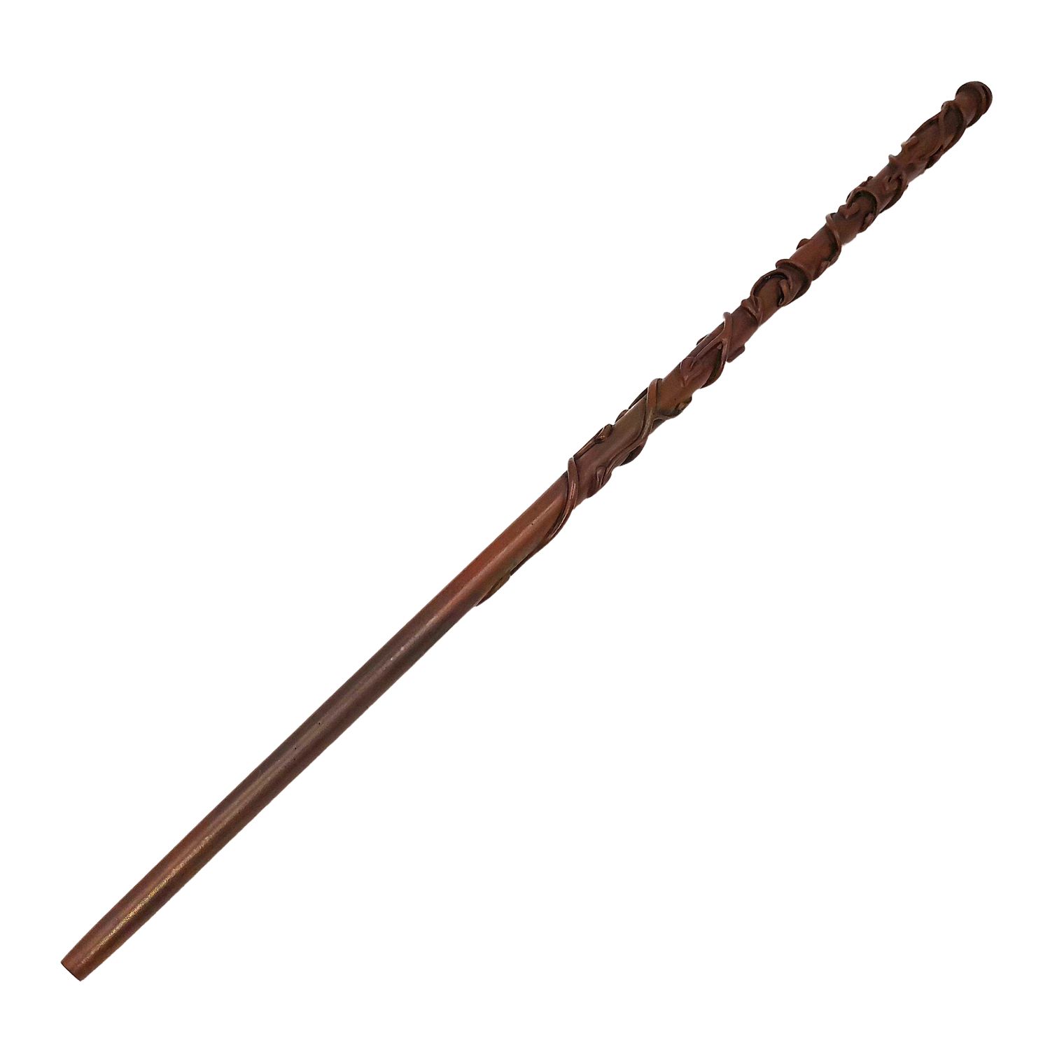 Bagheta magica IdeallStore&reg;, Brightest Witch, insertii metal, 40 cm, maro fotografia produsului
