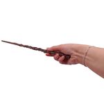 Bagheta magica IdeallStore&reg;, Brightest Witch, insertii metal, 40 cm, maro fotografia produsului View 5 S