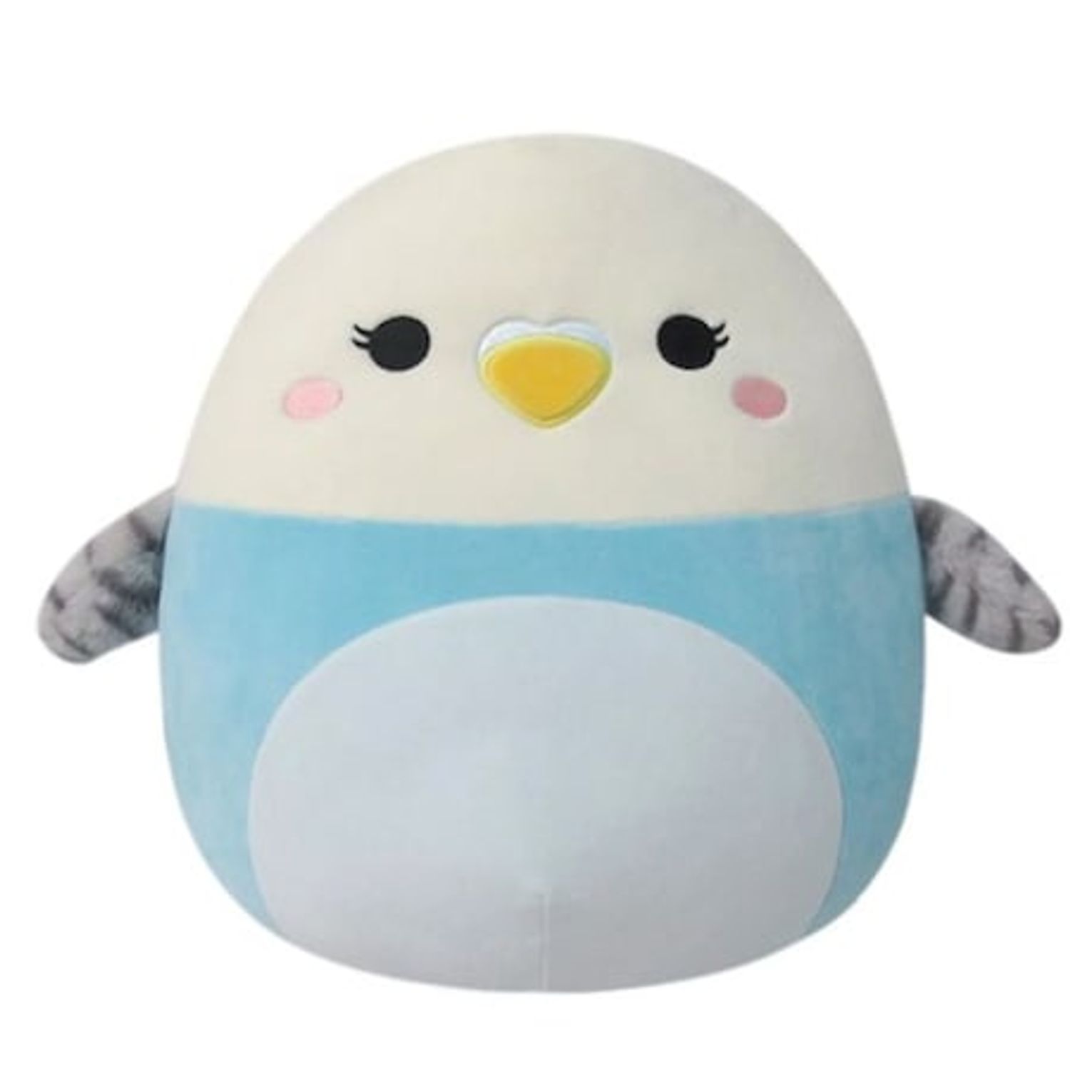 Jucarie de plus Squishmallows, Tycho Blue Parakeet, 20 cm fotografia produsului