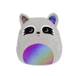 Jucarie de Plus, Squishmallows Max The Rainbow Racoon, 30 cm fotografia produsului