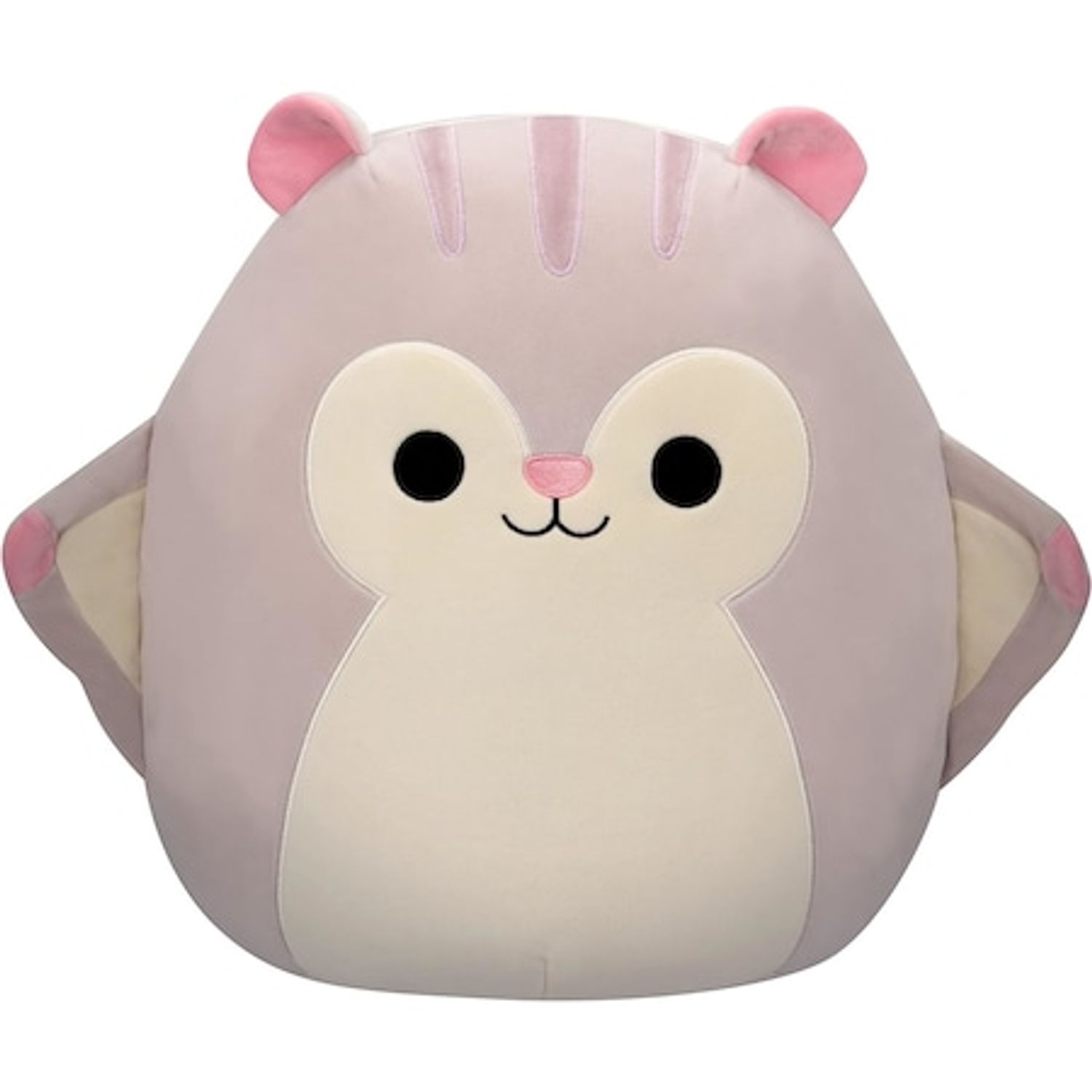 Jucarie de plus Squishmallows, Steph the Flying Squirrel, mov, catifea, 40 cm fotografia produsului
