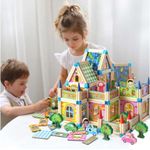 Set de constructie din lemn, Micul Arhitect, 268 piese fotografia produsului View 2 S
