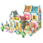 Set de constructie din lemn, Micul Arhitect, 268 piese fotografia produsului