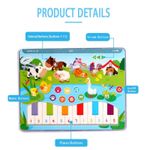 Tableta Interactiva cu Sunete Animale, Pian fotografia produsului View 2 S