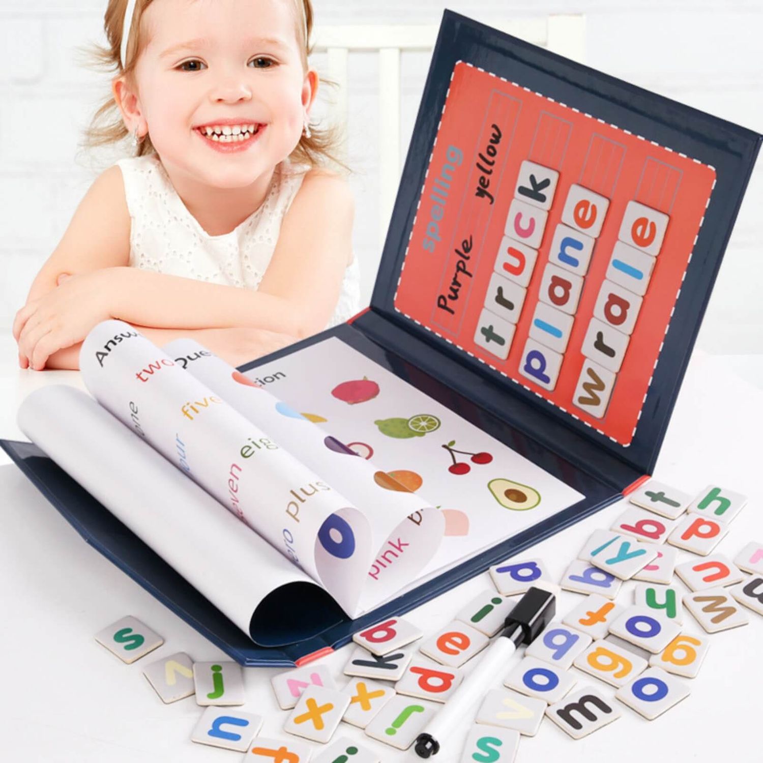 Jocul de cuvinte - Puzzle Magnetic pentru copii fotografia produsului View 2 L