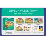Puzzle nivel 4, mediu, Oras de poveste, 212 piese fotografia produsului View 2 S