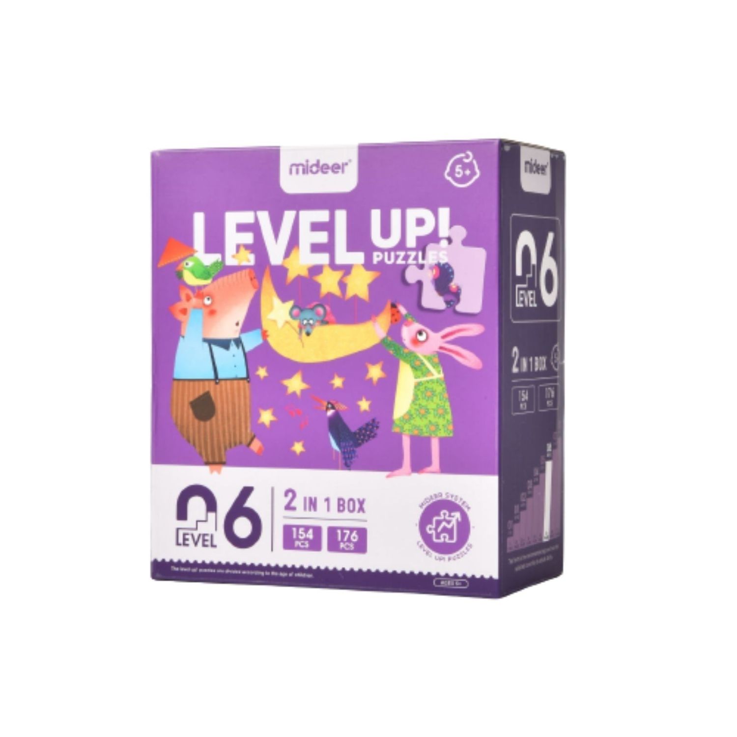 Puzzle nivel 6, Imaginatia lumii, 2 cutii incluse fotografia produsului