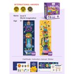 Puzzle nivel 6, Imaginatia lumii, 2 cutii incluse fotografia produsului View 2 S