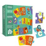Alfabet - Puzzle pentru Podea cu Litere si 52 de piese fotografia produsului