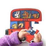 Set puzzle, Mijloace de transport, nivel incepator, 25 piese fotografia produsului View 2 S