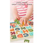 Puzzle Litere Magnetice Alfabet din Lemn fotografia produsului View 2 S