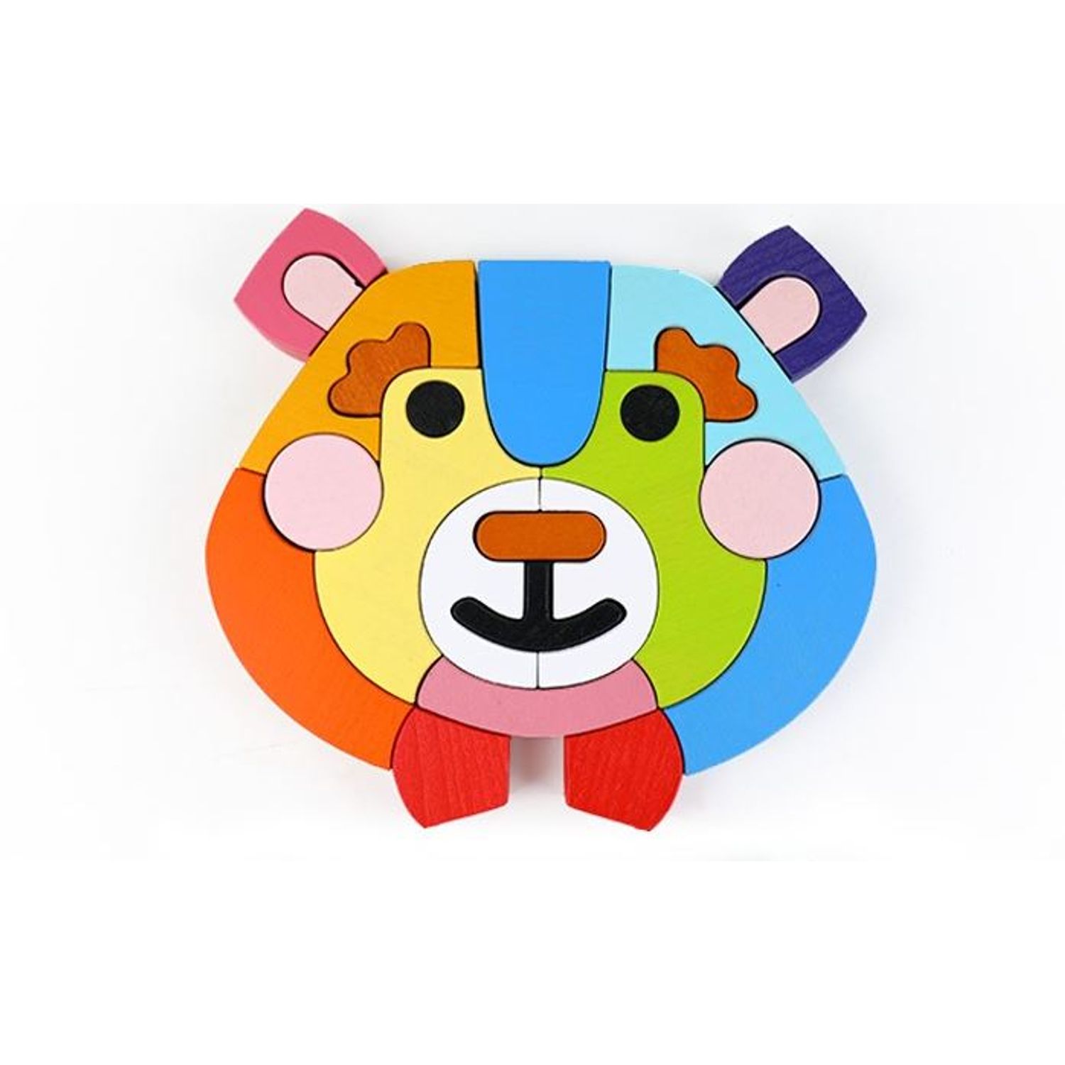 Puzzle inovativ 3D tip tangram fotografia produsului