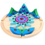 Mandala din Lemn - Joc Puzzle Creativ din Lemn fotografia produsului View 2 S