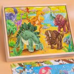 Puzzle 4 in 1 cu Dinozauri fotografia produsului View 2 S
