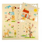 Covor de joaca din spuma, tip puzzle pentru copii - 120 x 120 cm fotografia produsului