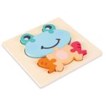 Broscuta - Puzzle incastru din lemn fotografia produsului