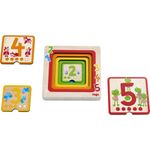 Puzzle stratificat din lemn, Prietenii Numerelor fotografia produsului