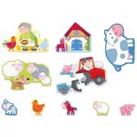My First Puzzle - Ferma, puzzle cu piese mari pentru copii fotografia produsului View 2 S