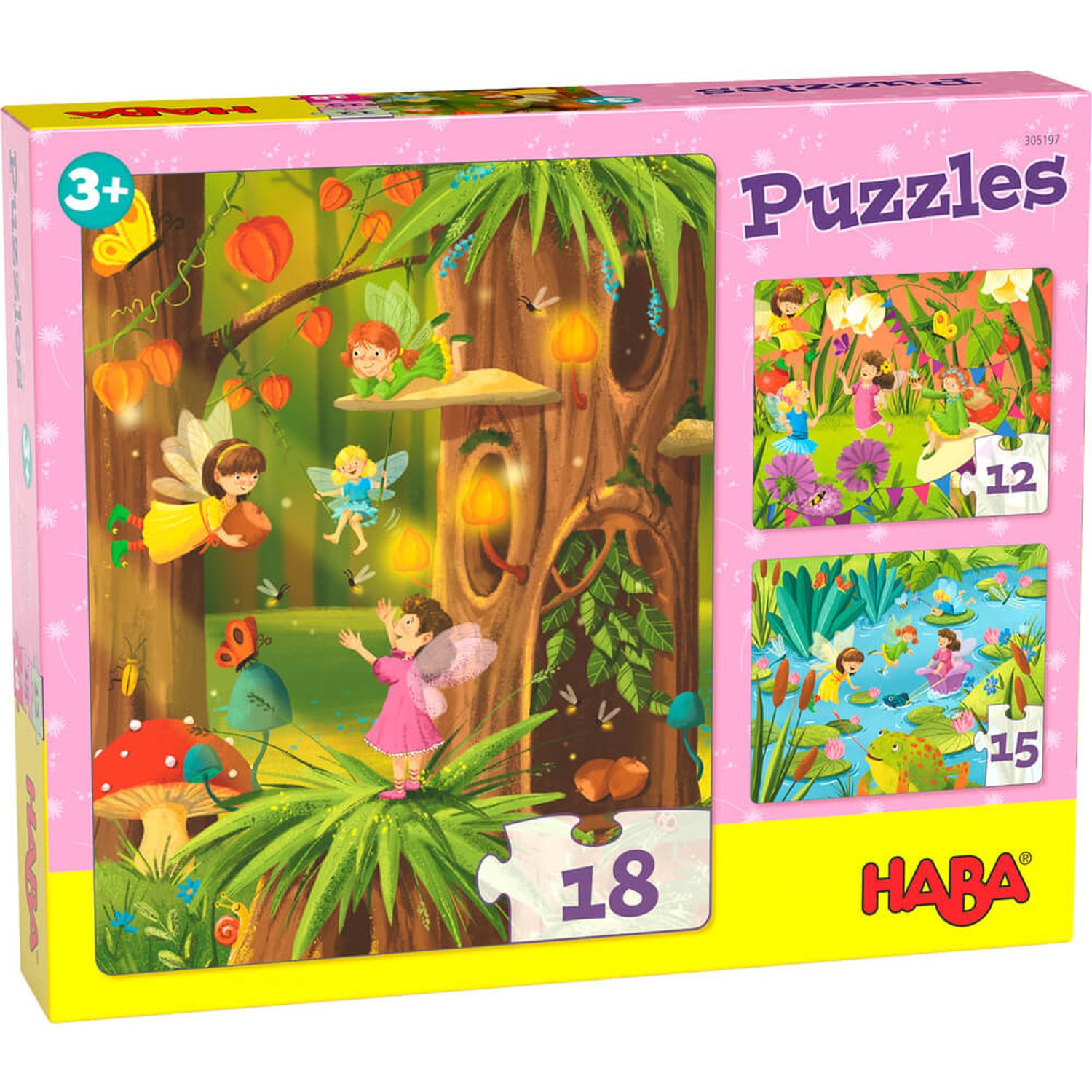 Taramul Zanelor, Set 3 jocuri puzzle evolutiv pentru copii fotografia produsului