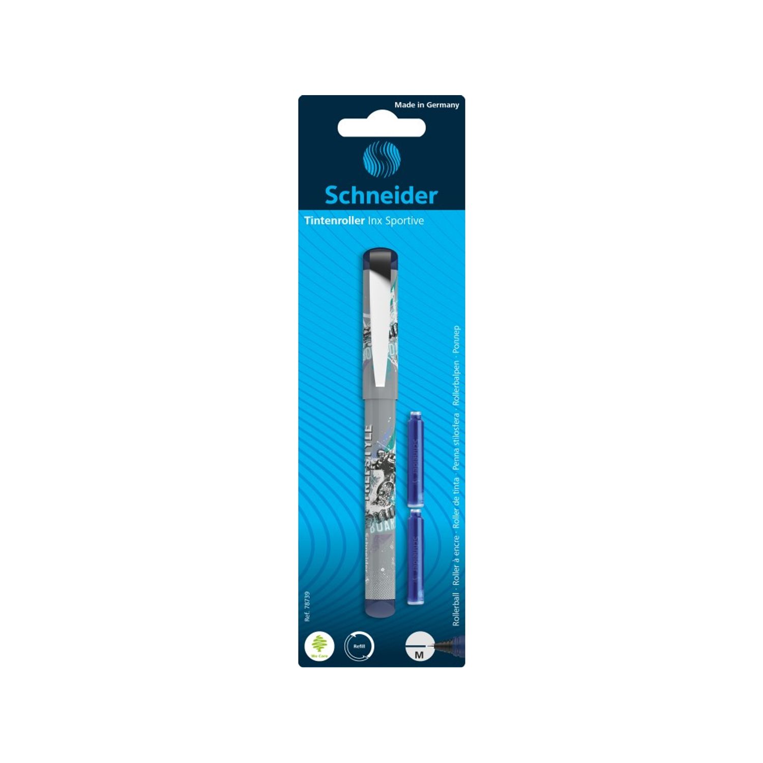 Blister Roller Schneider Inx Sportive, Gri fotografia produsului