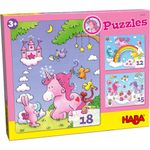 Unicorn Glitterluck, Puzzle cu piese mari pentru copii fotografia produsului