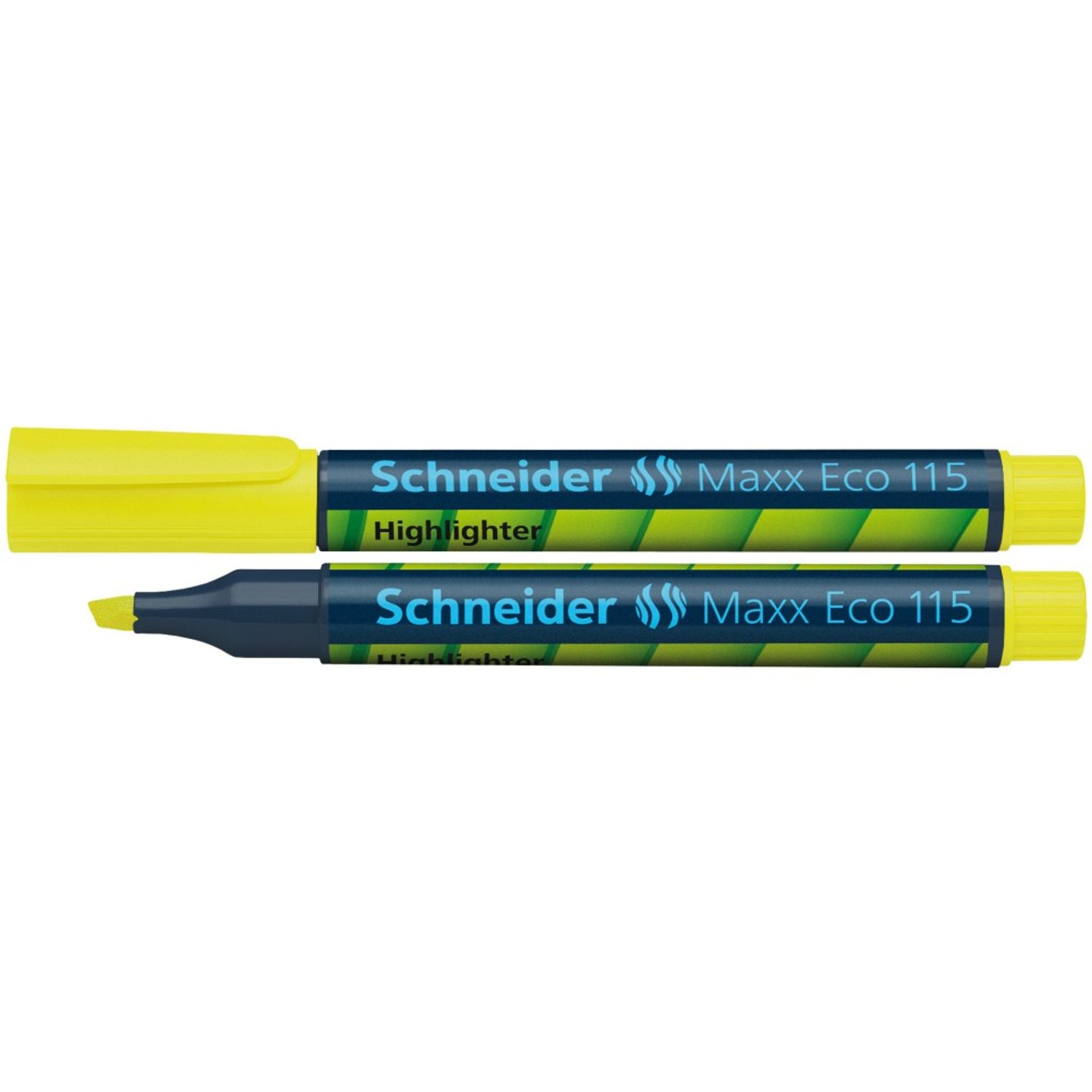 Textmarker Schneider Maxx Eco 115, Galben fotografia produsului