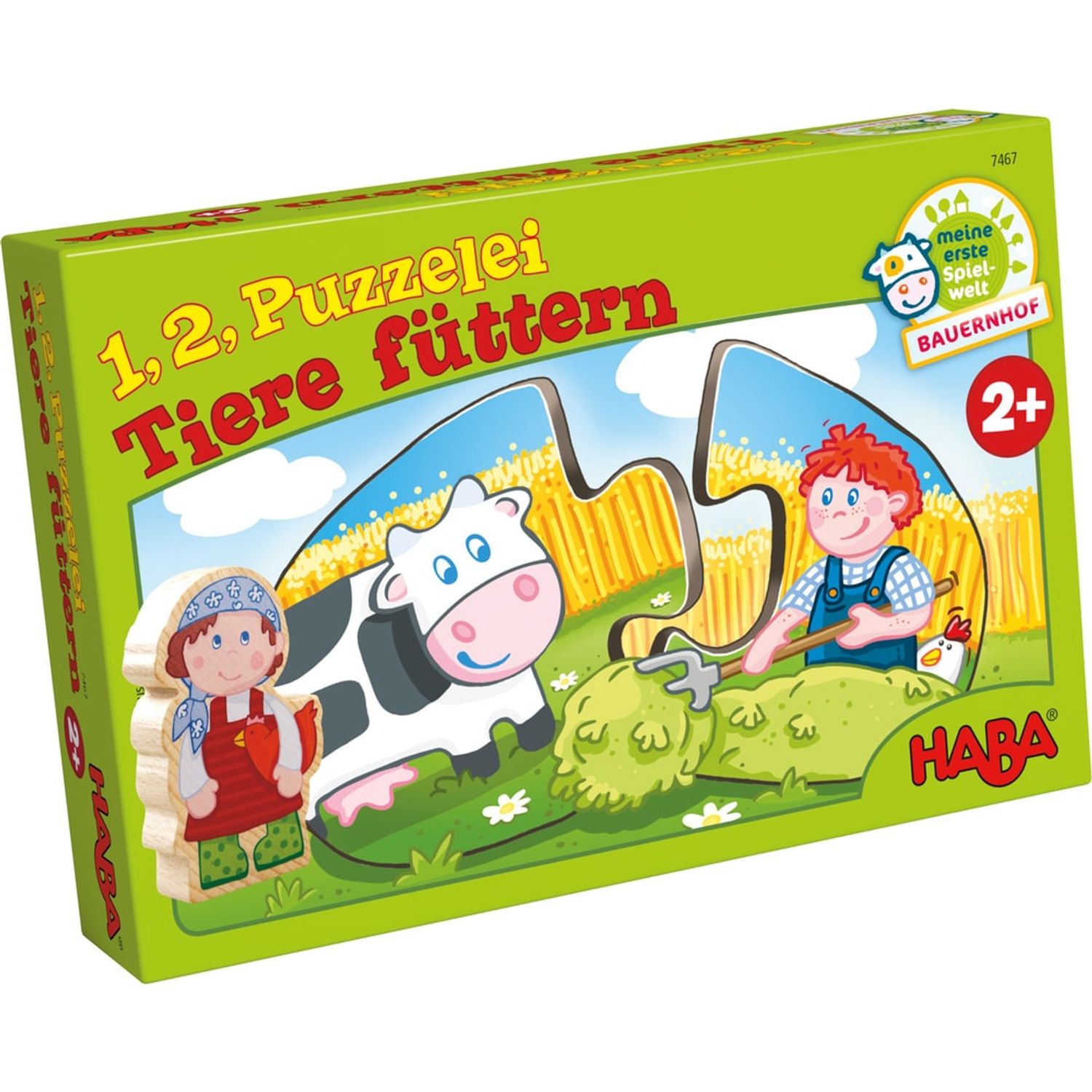 Hraneste Animalele, Puzzle cu piese mari pentru copii fotografia produsului