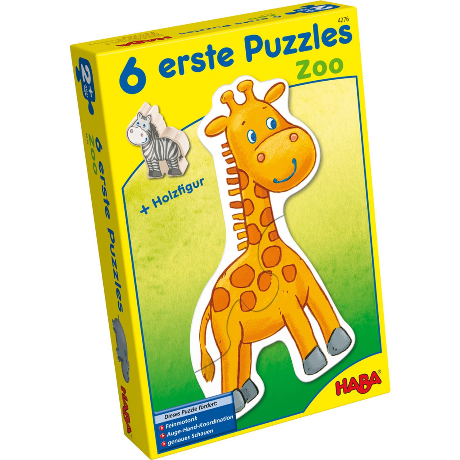 Animale Zoo, Puzzle cu piese mari pentru copii fotografia produsului