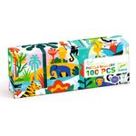 Puzzle Galerie, Jungla, 100 piese, Djeco fotografia produsului