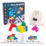 Joc logic Tetris - Cuburi Lemn fotografia produsului