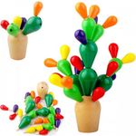 Cactus - Joc din lemn de constructie si echilibru fotografia produsului