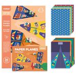 Set creativ pentru copii, Origami, Avioane de hartie, 36 piese fotografia produsului View 2 S