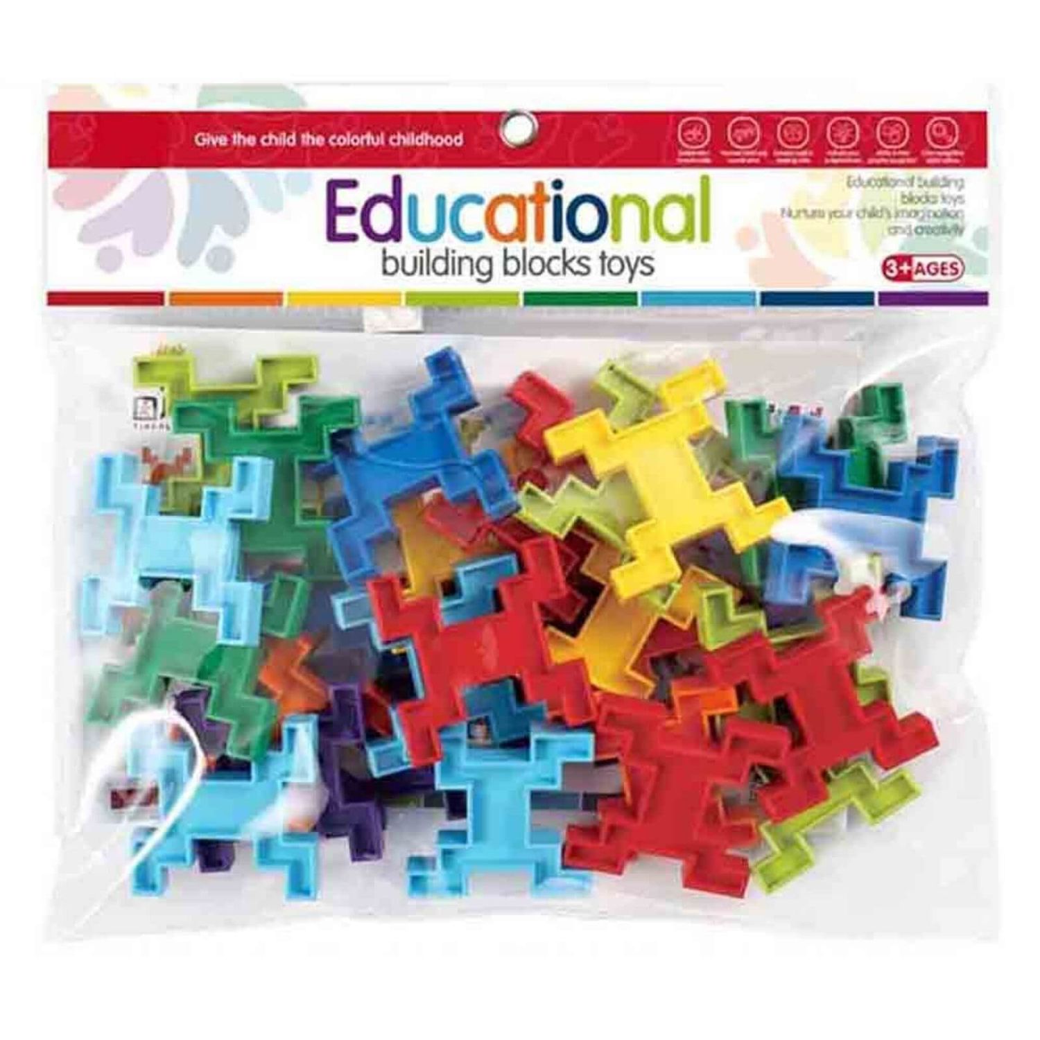Set de construit educational, 28 piese fotografia produsului View 2 L