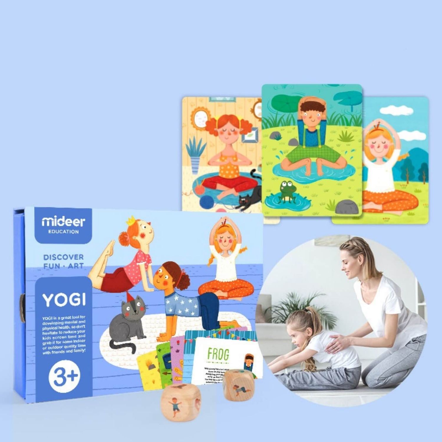 Jocuri interactive Yoga pentru copii si familie fotografia produsului View 2 L