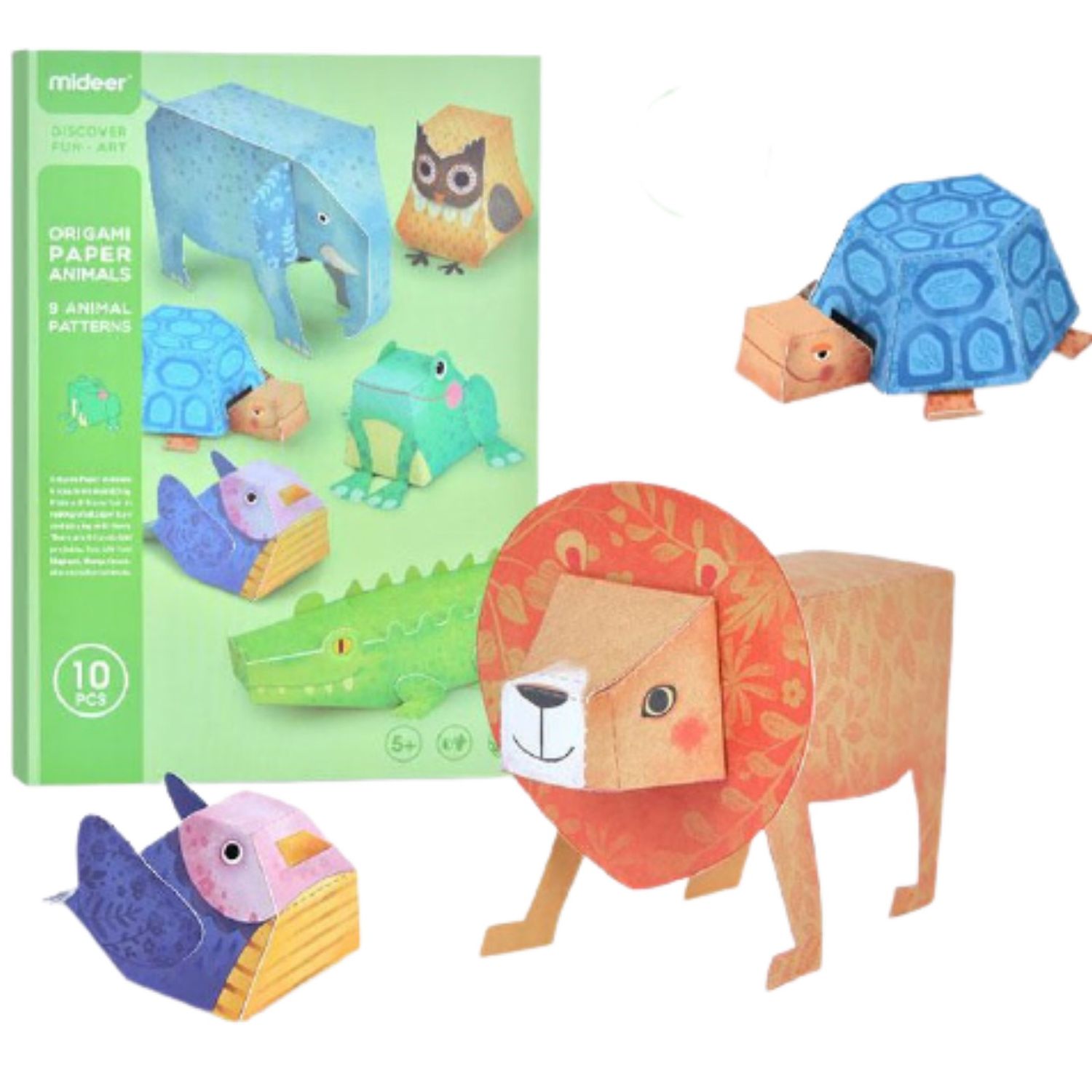 Joc creativ, tehnica Origami, animale fotografia produsului