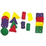 Roto Disc, set de constructie educational cu 30 discuri colorate din plastic fotografia produsului View 2 S