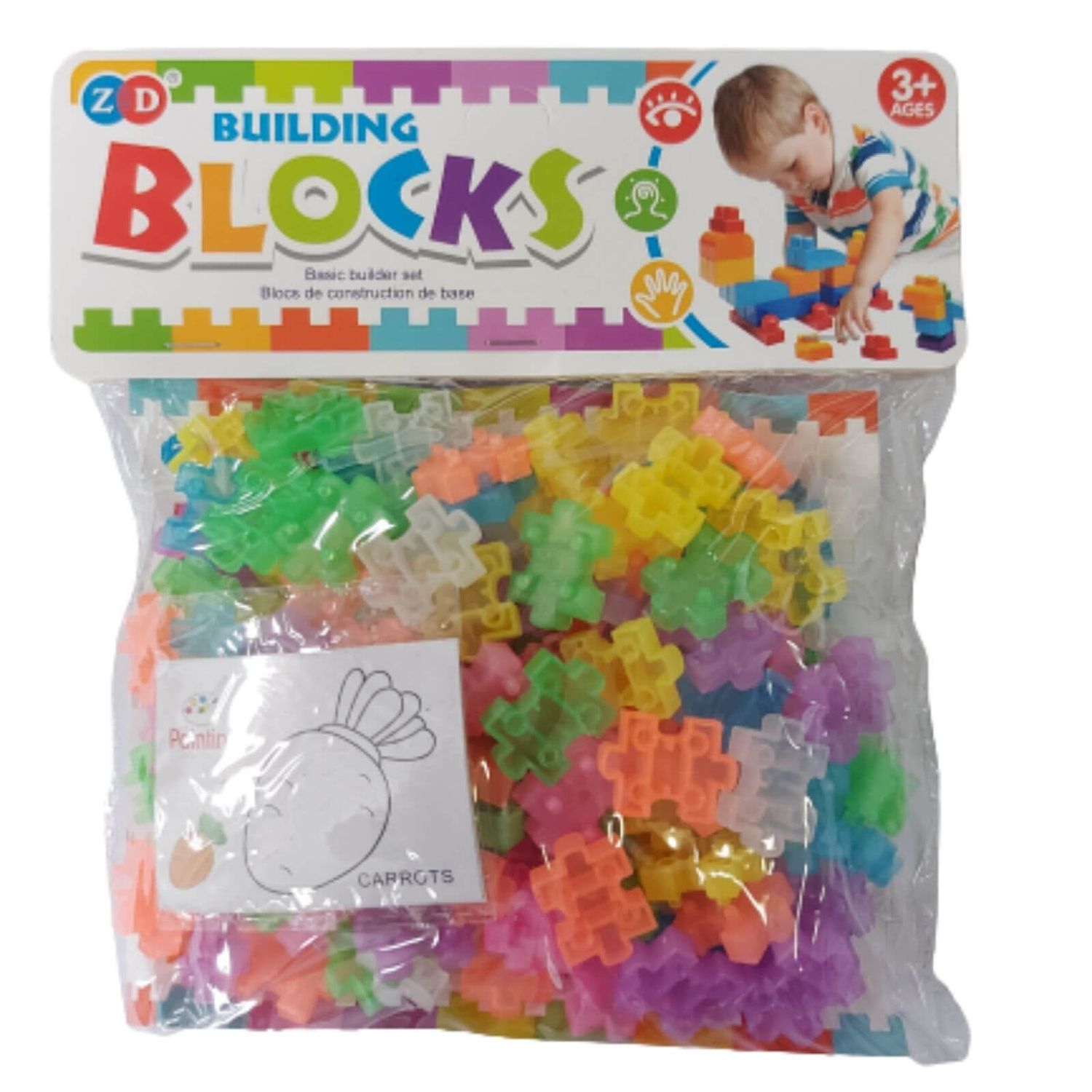 Set de construit building blocks, Shiny 119 piese fotografia produsului