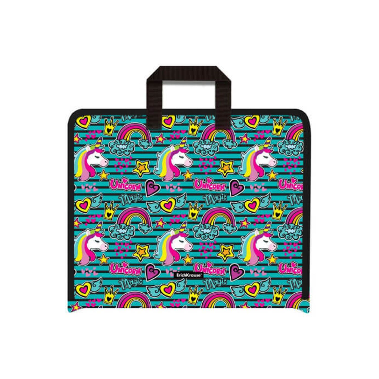 Dosar organizator pentru desene, A4+, Unicorni fotografia produsului