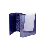 Caiet mecanic cu buzunar 55 mm, Bleumarin fotografia produsului