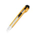 Cutter cu sistem auto-lock, 9 mm, Galben fotografia produsului