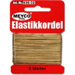 Elastic tip snur, auriu, 5 m, diametru 1.0 mm fotografia produsului