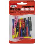 Set 25 carlige din lemn, colorate,M65204 fotografia produsului