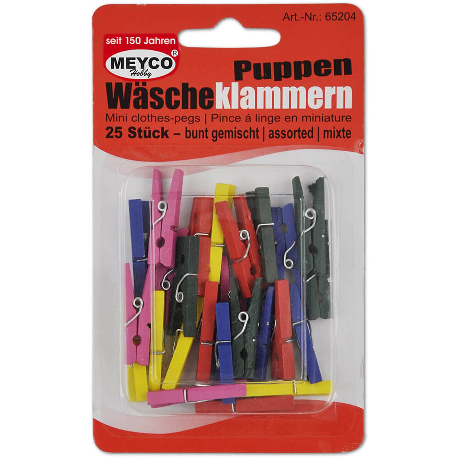 Set 25 carlige din lemn, colorate,M65204 fotografia produsului